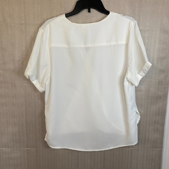 Japna Women's Drape Wrap Style Blouse - Picture 4 of 8